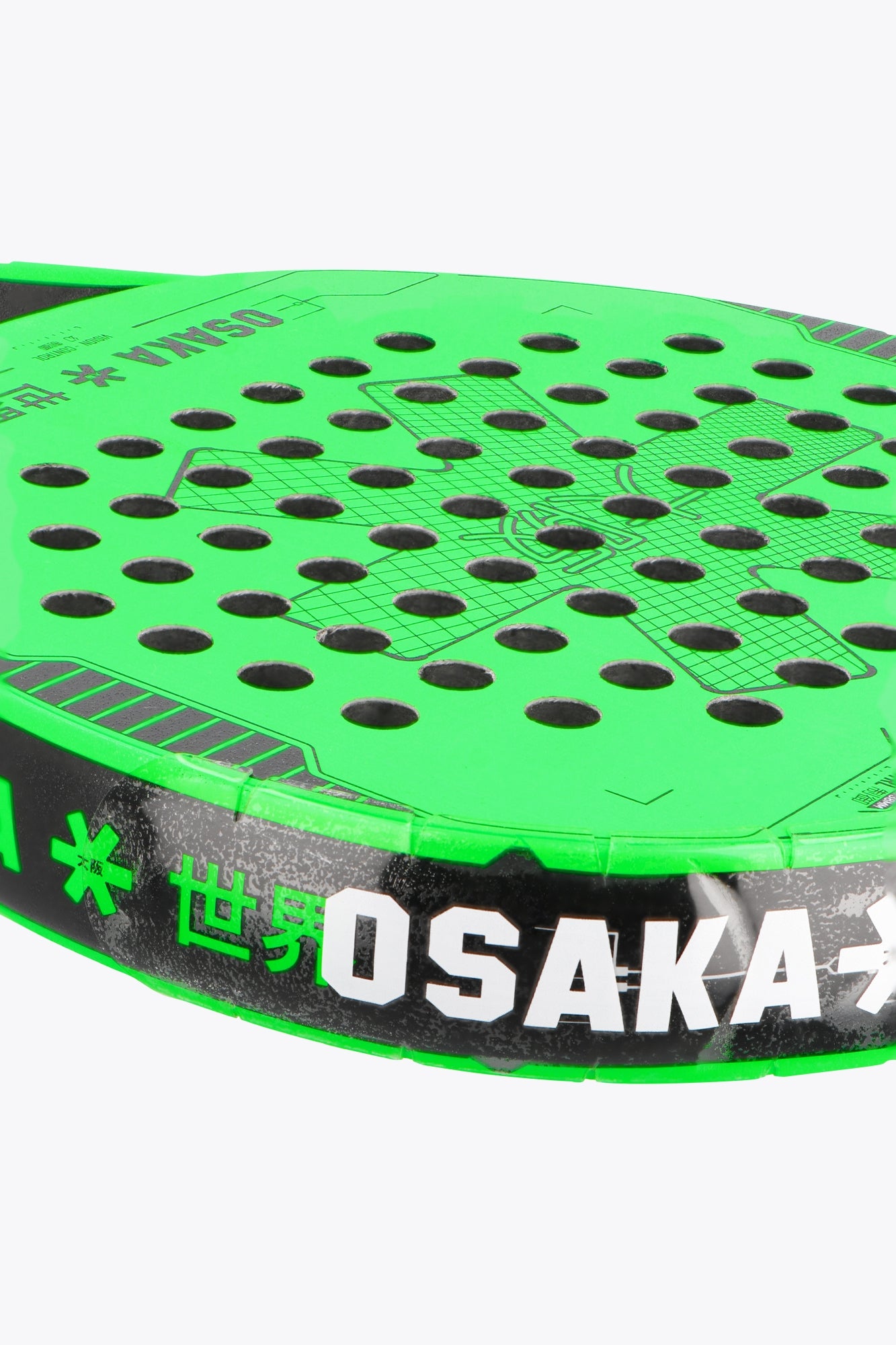 Osaka - Padel Racket Protector (Black/Transparent)