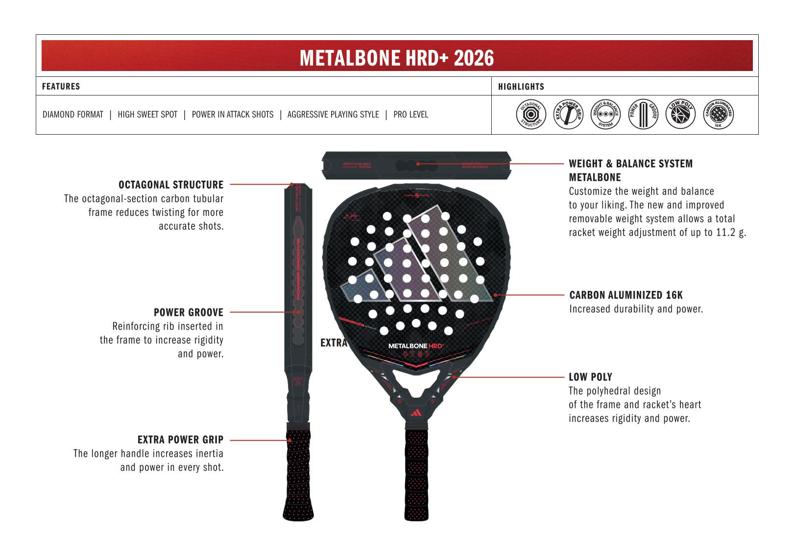 adidas Metalbone HRD+ 2026 – Ale Galán