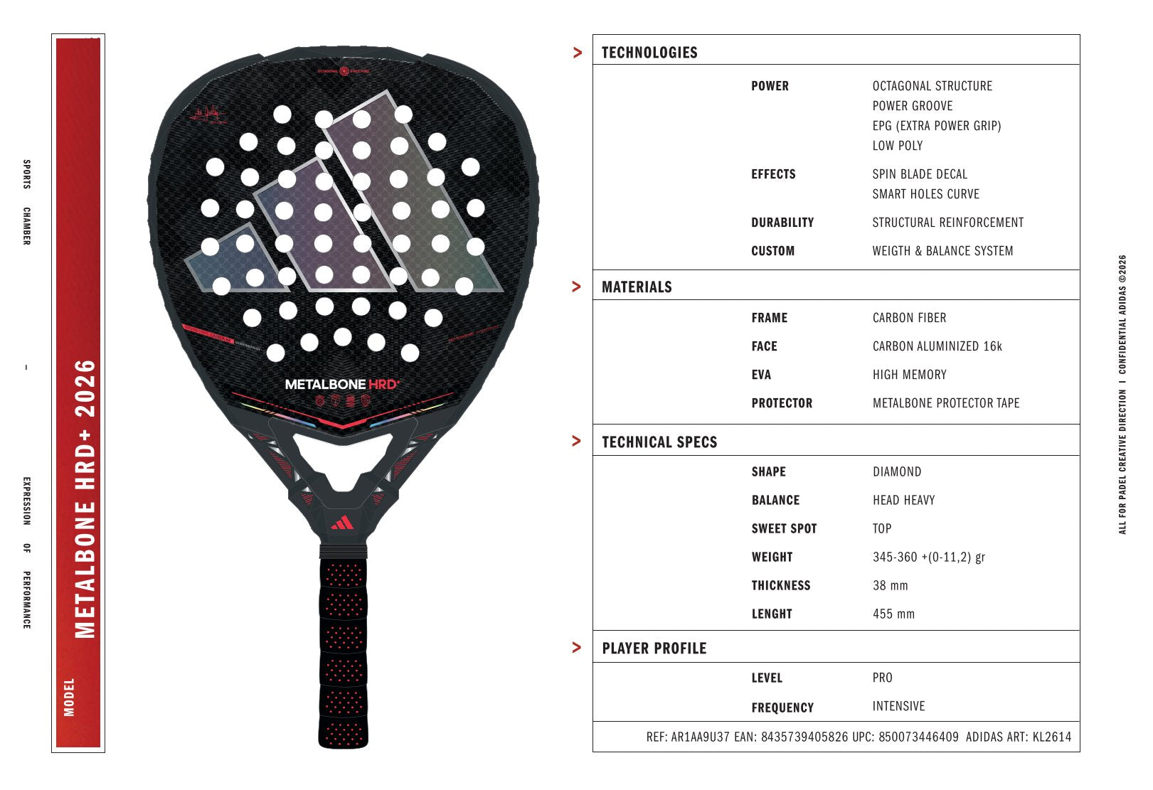 adidas Metalbone HRD+ 2026 – Ale Galán