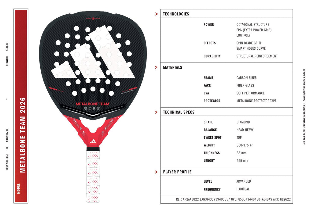 adidas Metalbone Team 2026