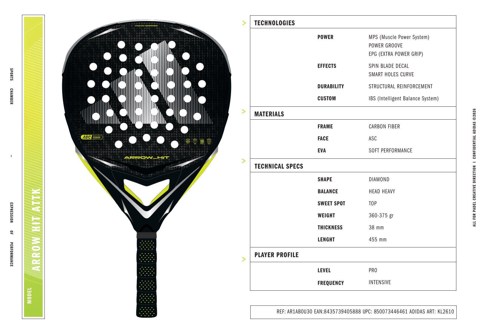 adidas Arrow Hit