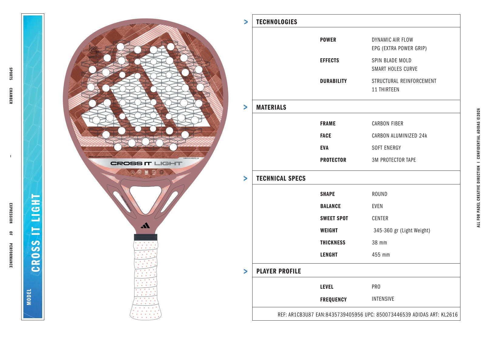 adidas Cross IT Light 2026 – Martita Ortega – Templeofpadel.com