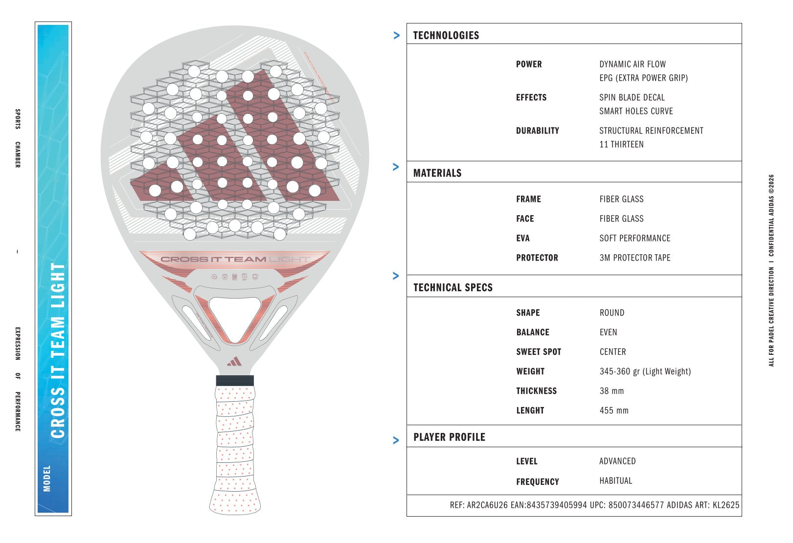 adidas Cross IT Team Light 2026