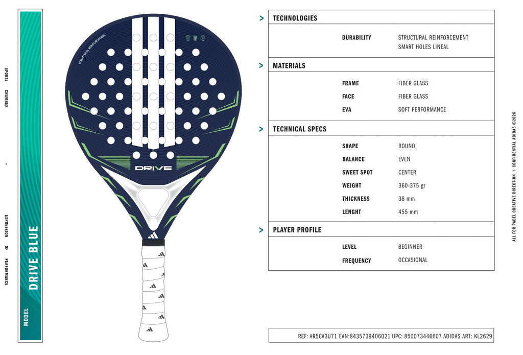 adidas Drive Blue 2026