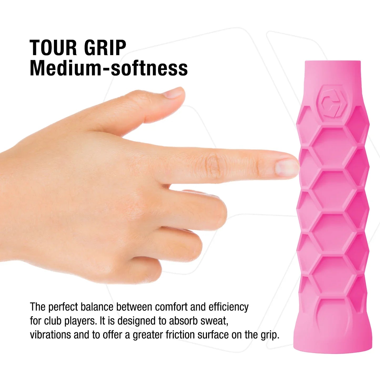 Padel Grip - Regular Soft Feel - Pink