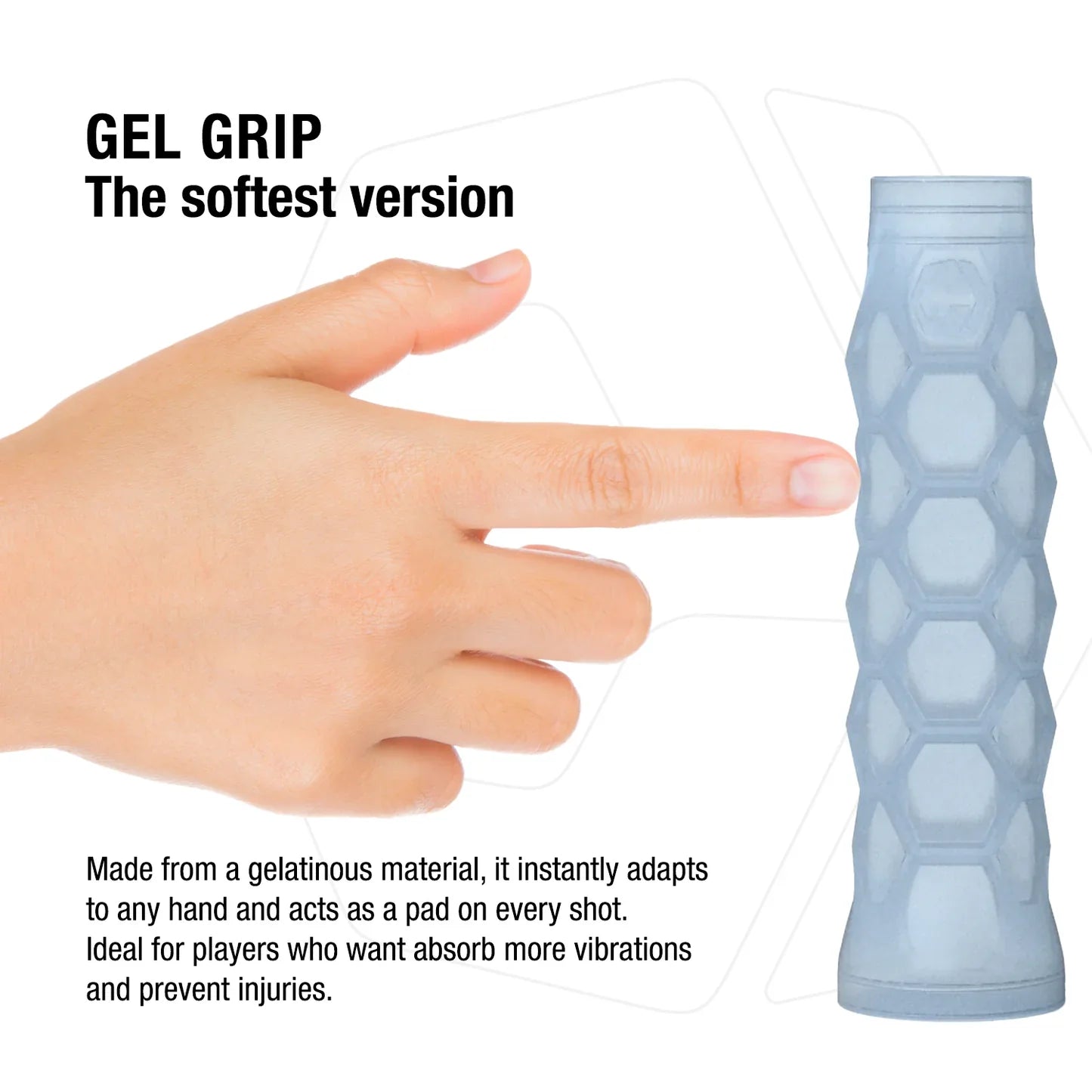 Padel Gel Grip - Soft Feel - Light Blue
