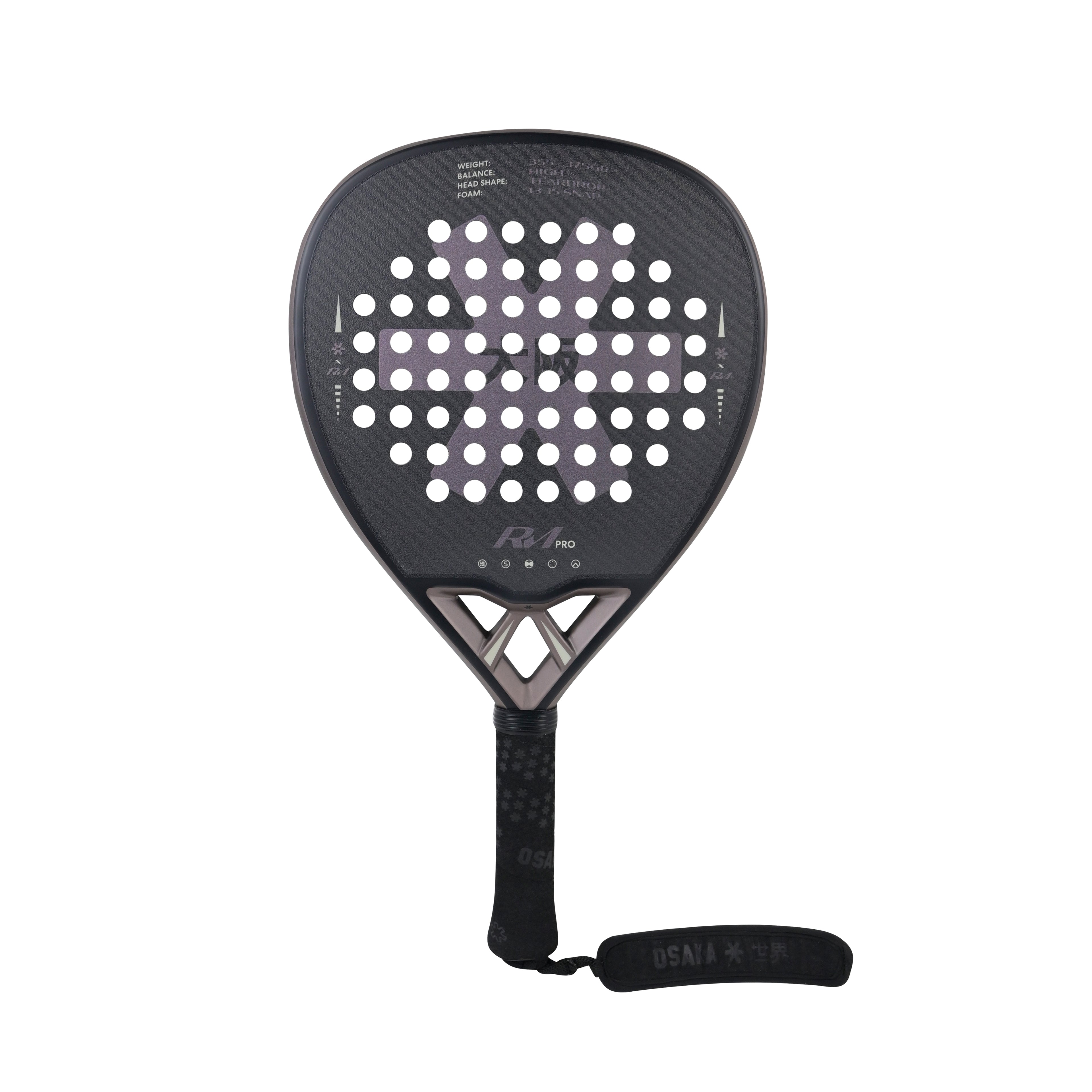 Osaka x Raúl Marcos Padel Racket Pro - Power | Champagne