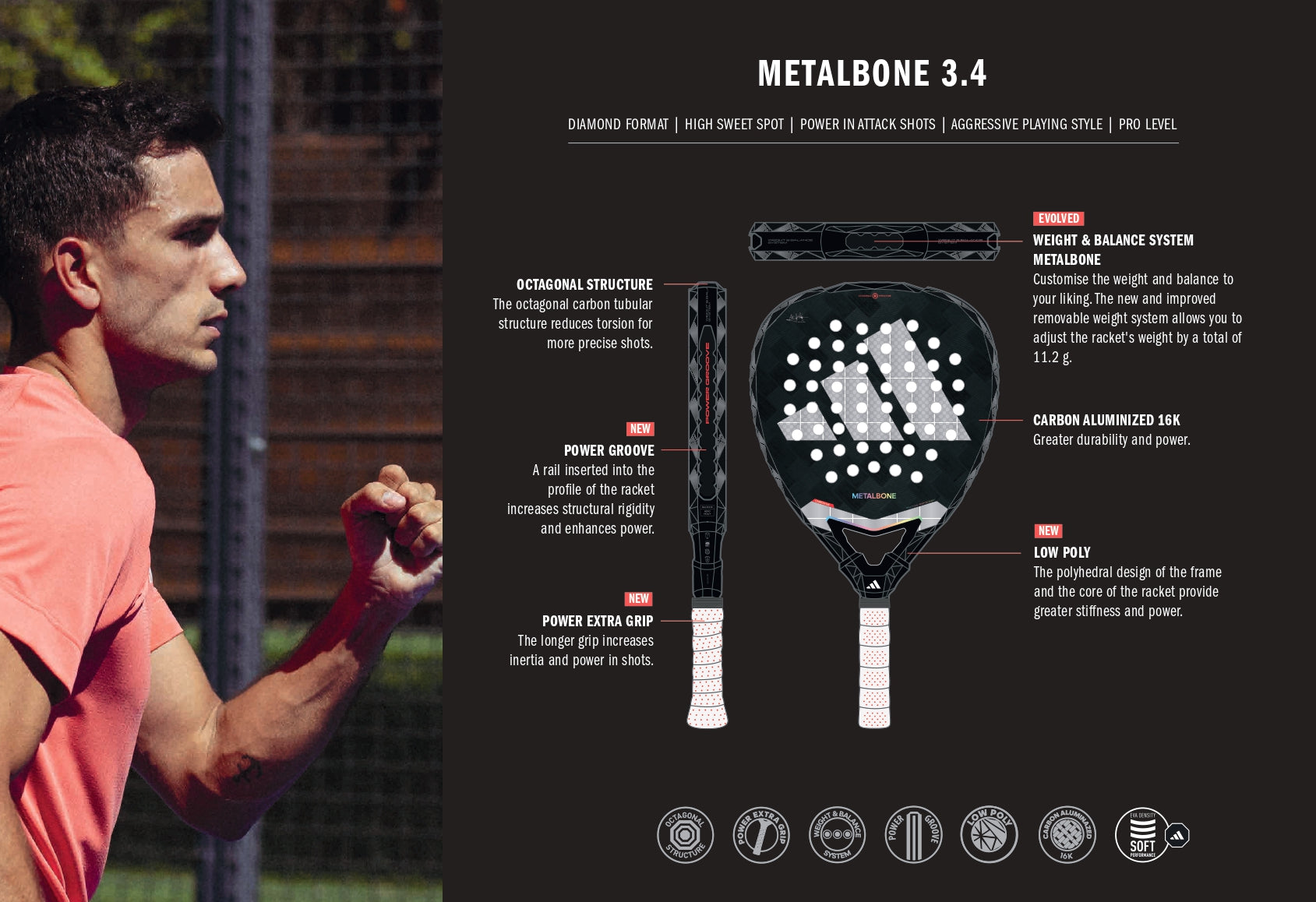 Adidas Metalbone 3.4 - Ale Galán
