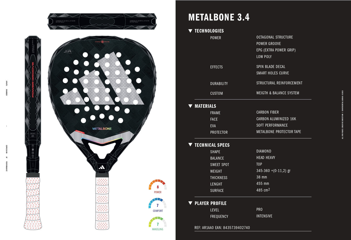Adidas Metalbone 3.4 - Ale Galán