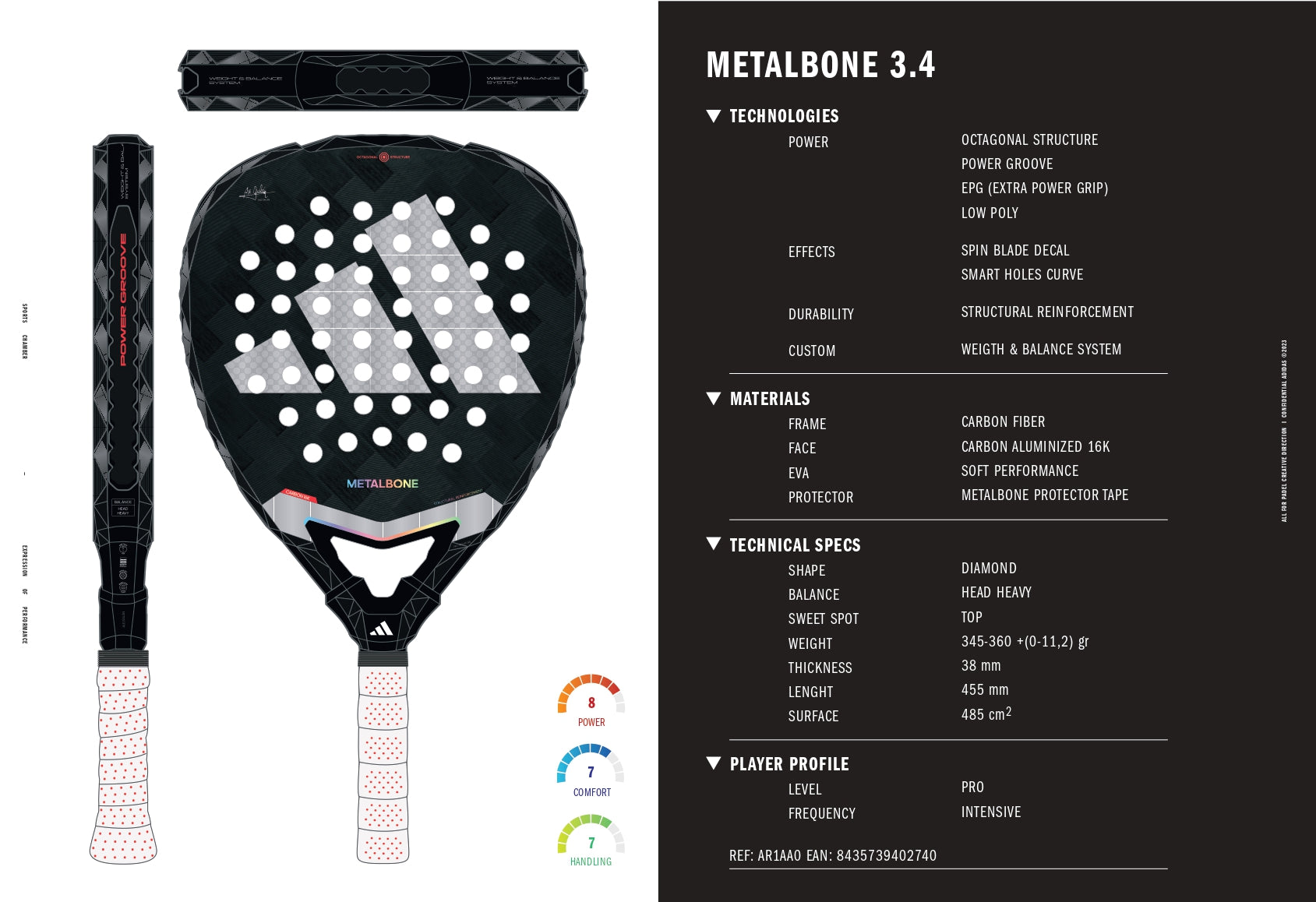 Adidas Metalbone 3.4 - Ale Galán