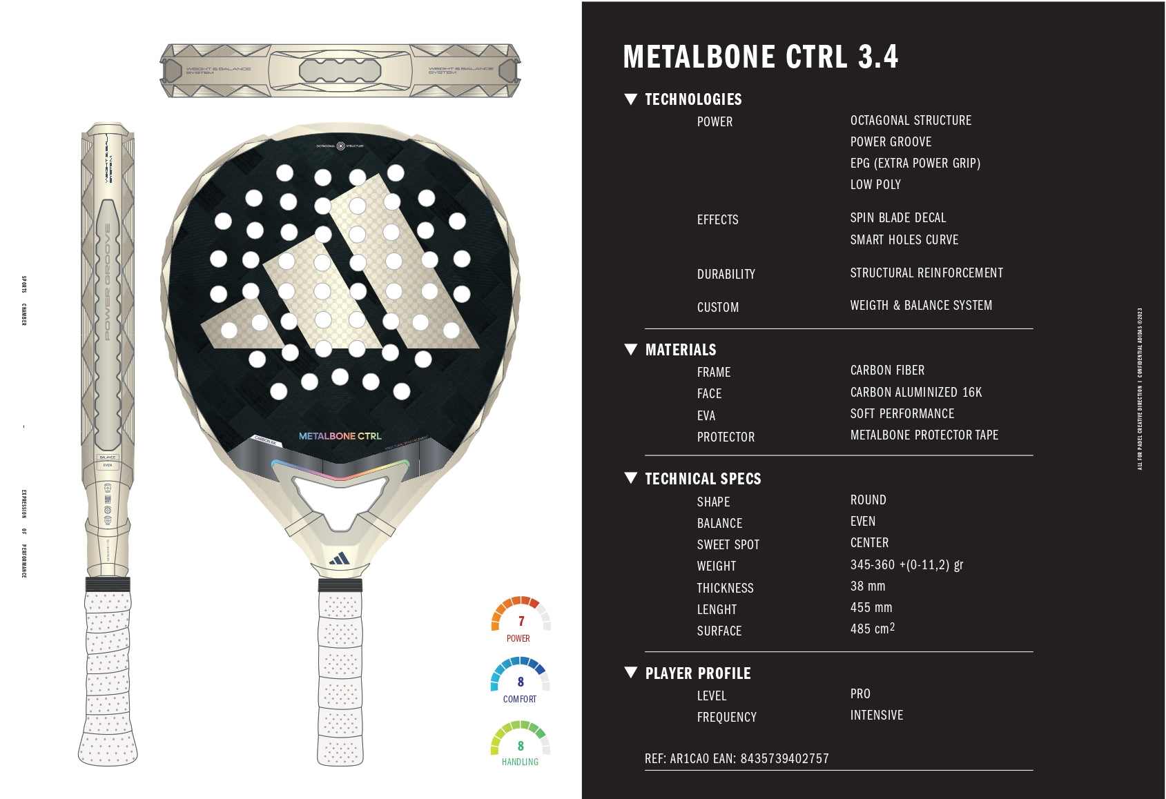 Adidas Metalbone CTRL 3.4