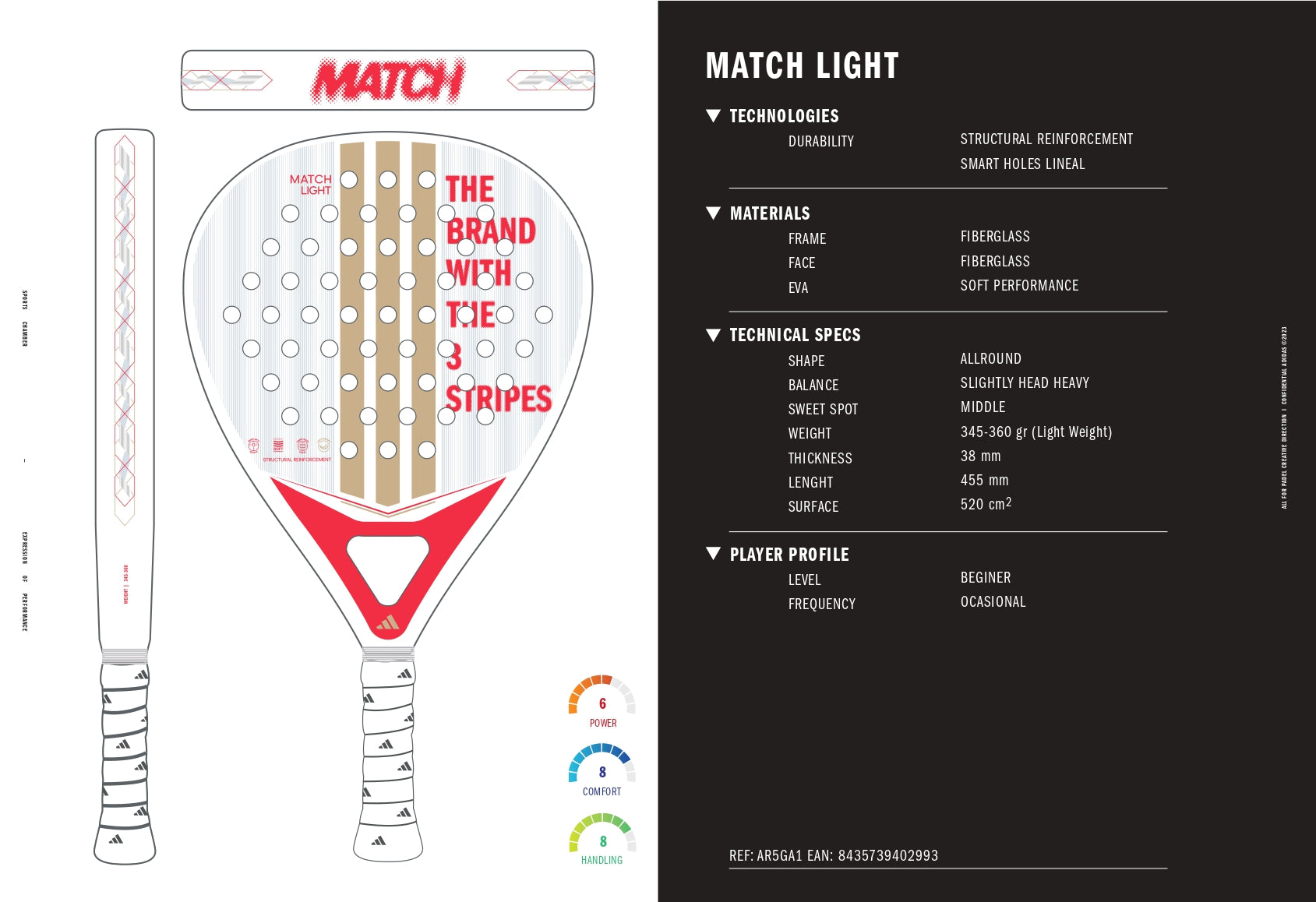 Adidas Match Light 3.4