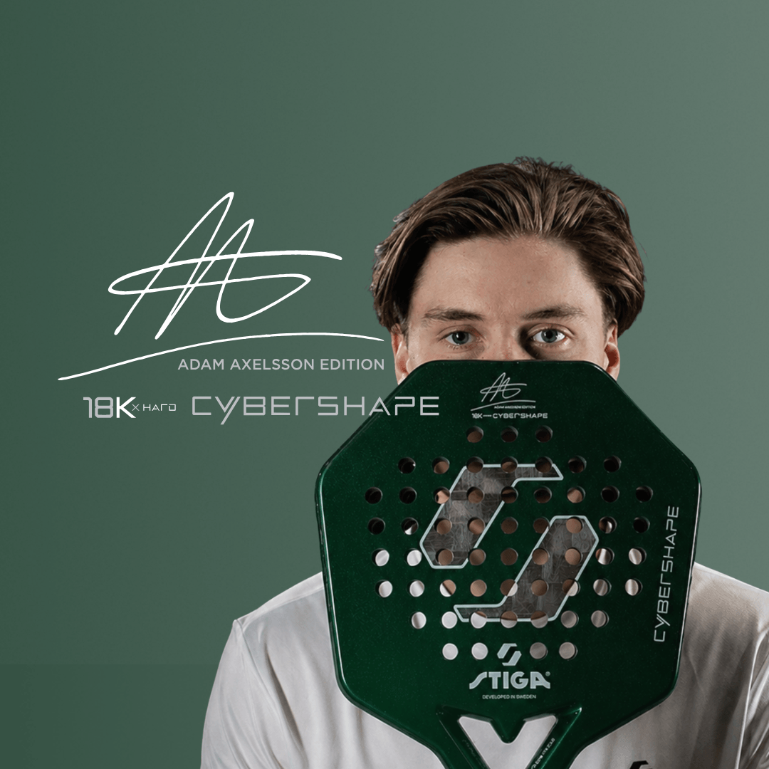 STIGA - 18K X Hard Cybershape Adam Axelsson Edition
