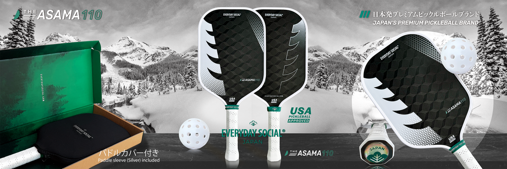 Everyday Social - THE ASAMA 110 18K Carbon - Winter White (16mm)