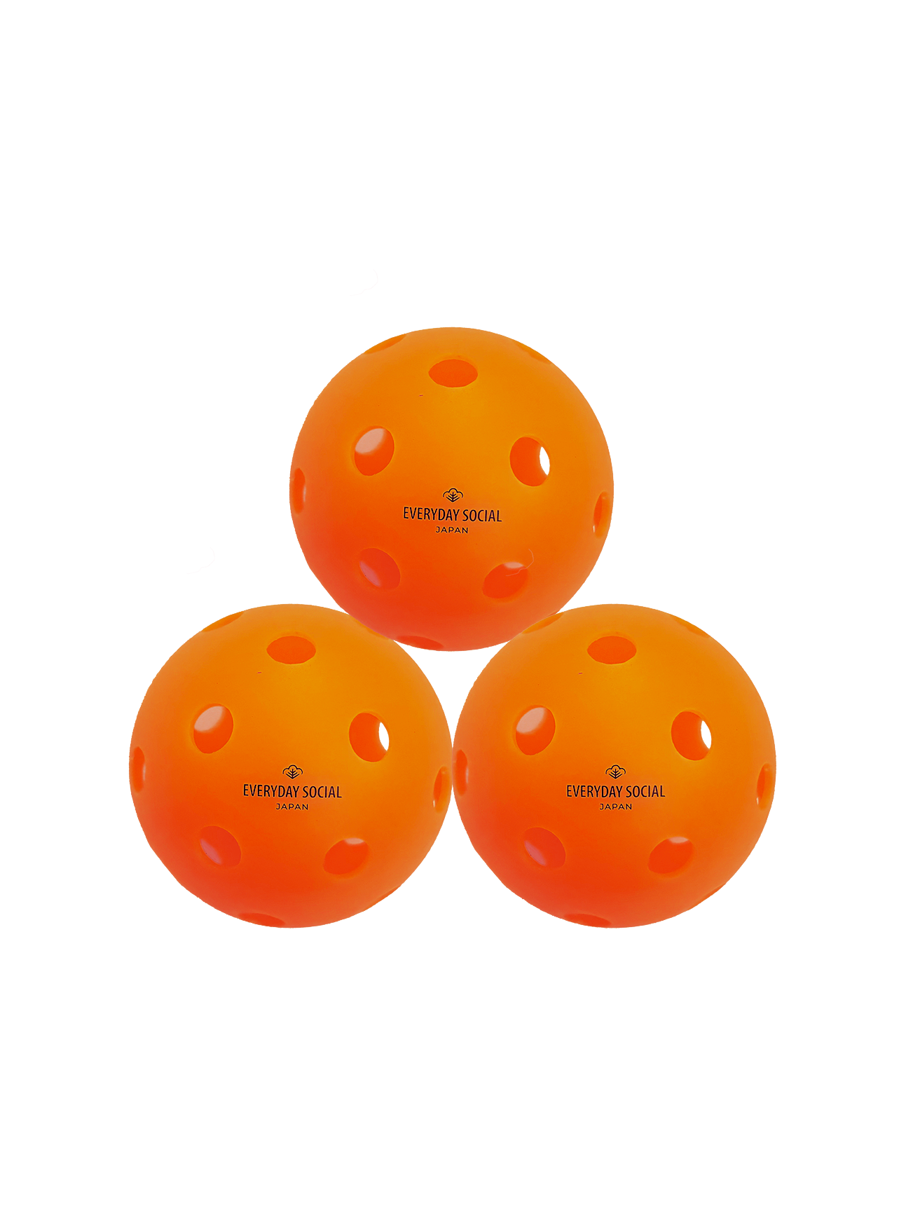 Everyday Social - THE ASAMA CLASSIC Orange (Indoor) 3 Ball Set