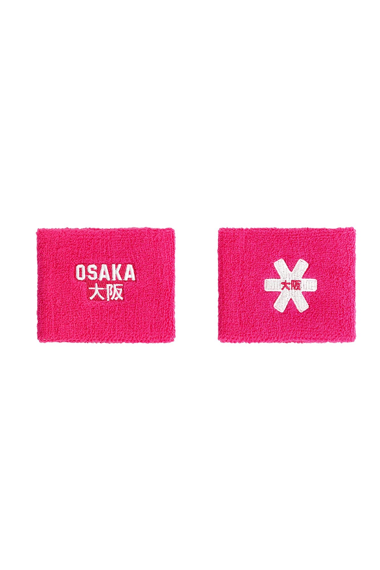 Osaka Sweatband Wrists | Electric Fuchsia