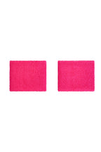 Osaka Sweatband Wrists | Electric Fuchsia