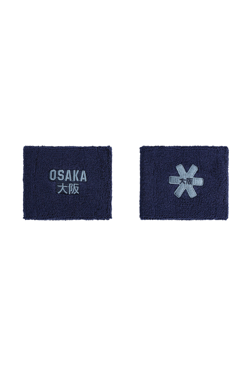 Osaka Sweatband Wrists | Navy Peony