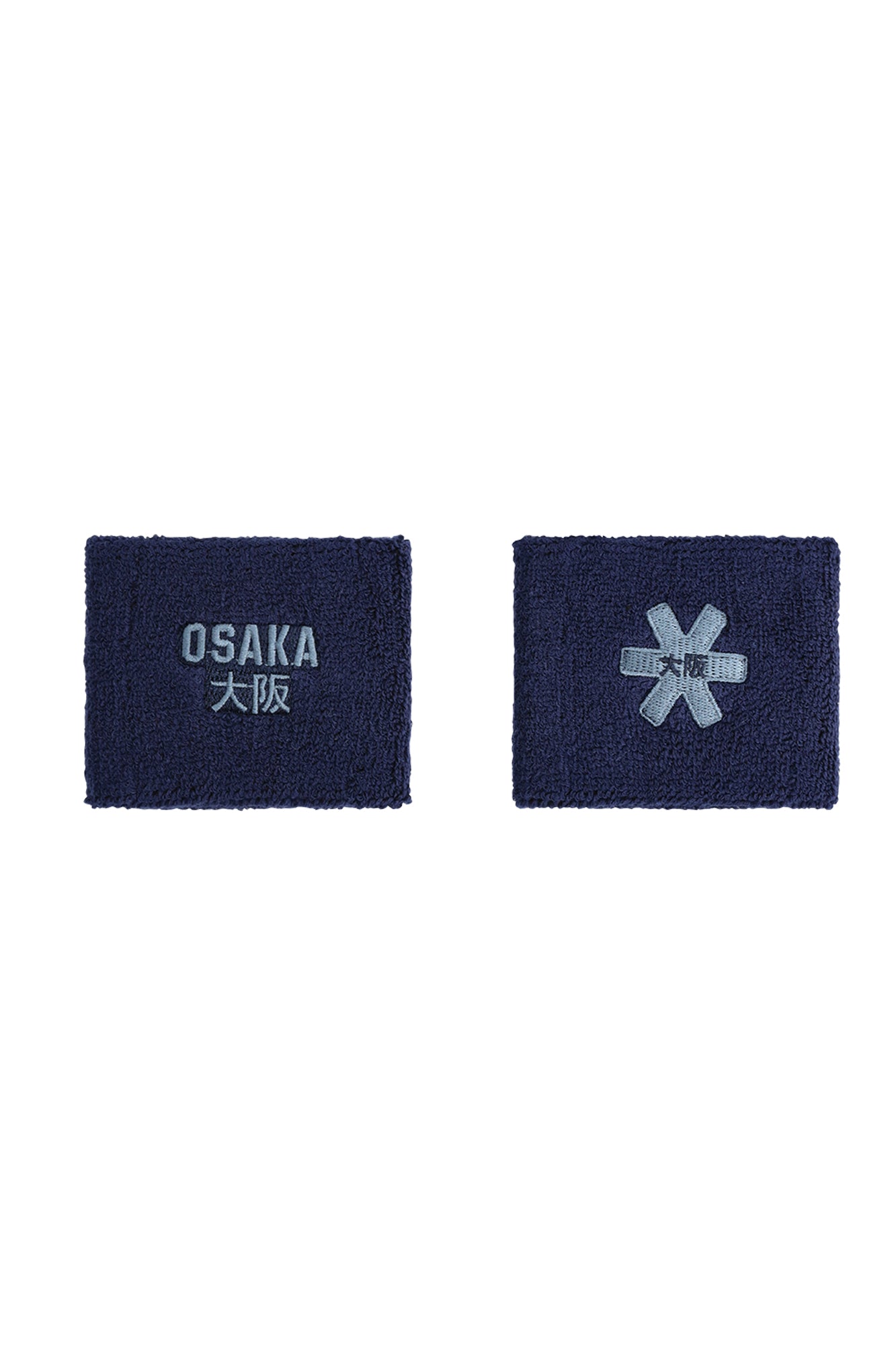 Osaka Sweatband Wrists | Navy Peony