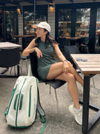 Everyday Social - The Courtside Paddle Bag [Forest Green]