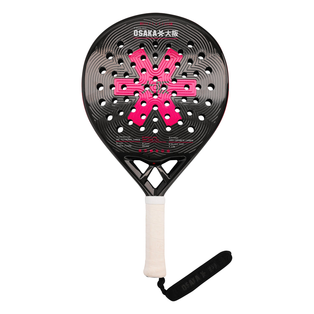 Osaka Padel Racket - Pro Tour LTD - Control | Pompeian Red