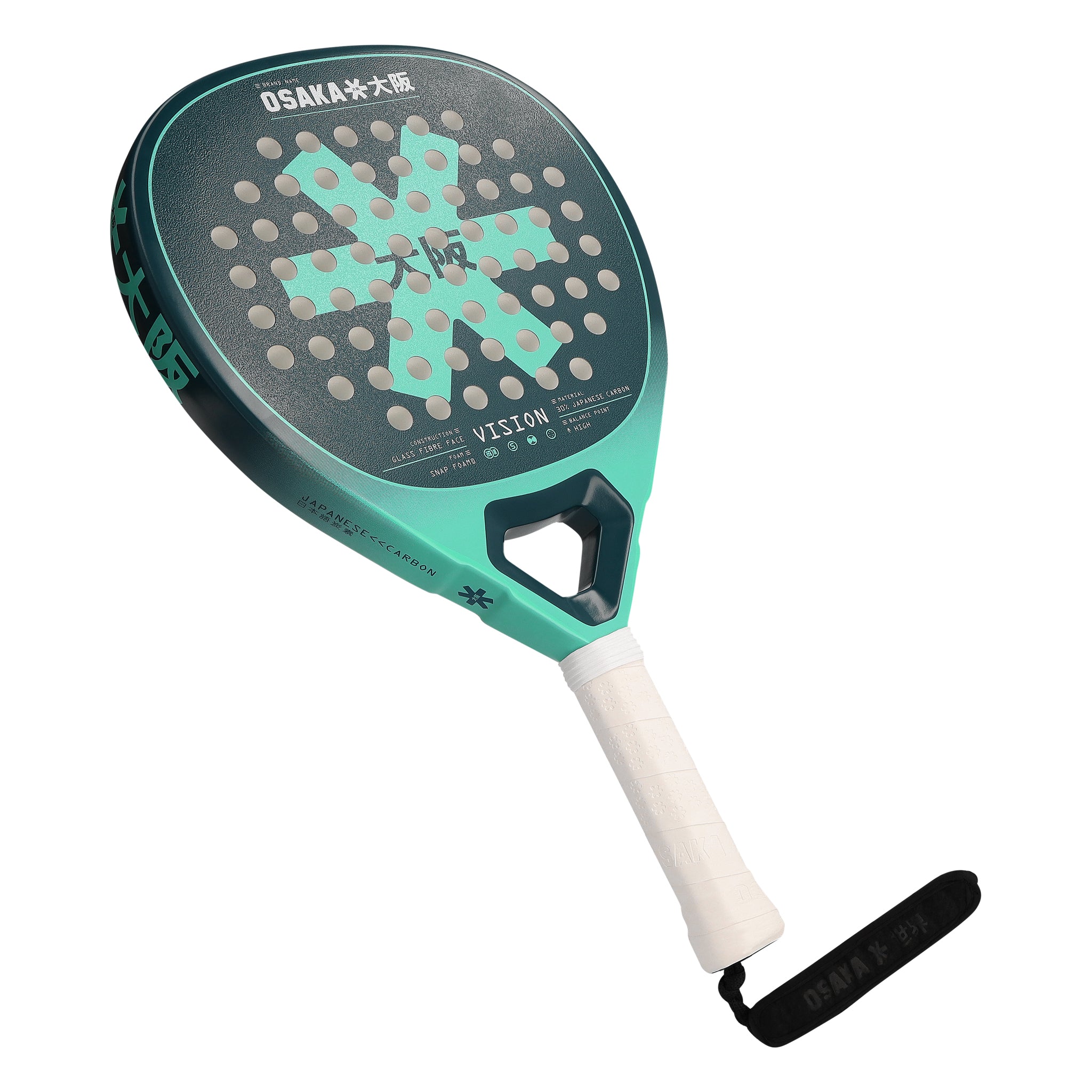 Osaka Padel Racket - Vision - Power | Transformative Teal