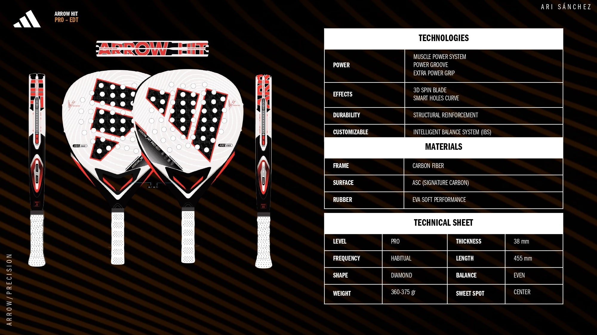 adidas Arrow Hit 2026 Pro EDT