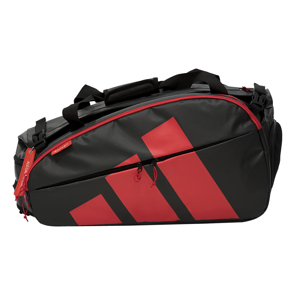 adidas Multigame Black Racket Bag Ale Galán - Black/Red 2026