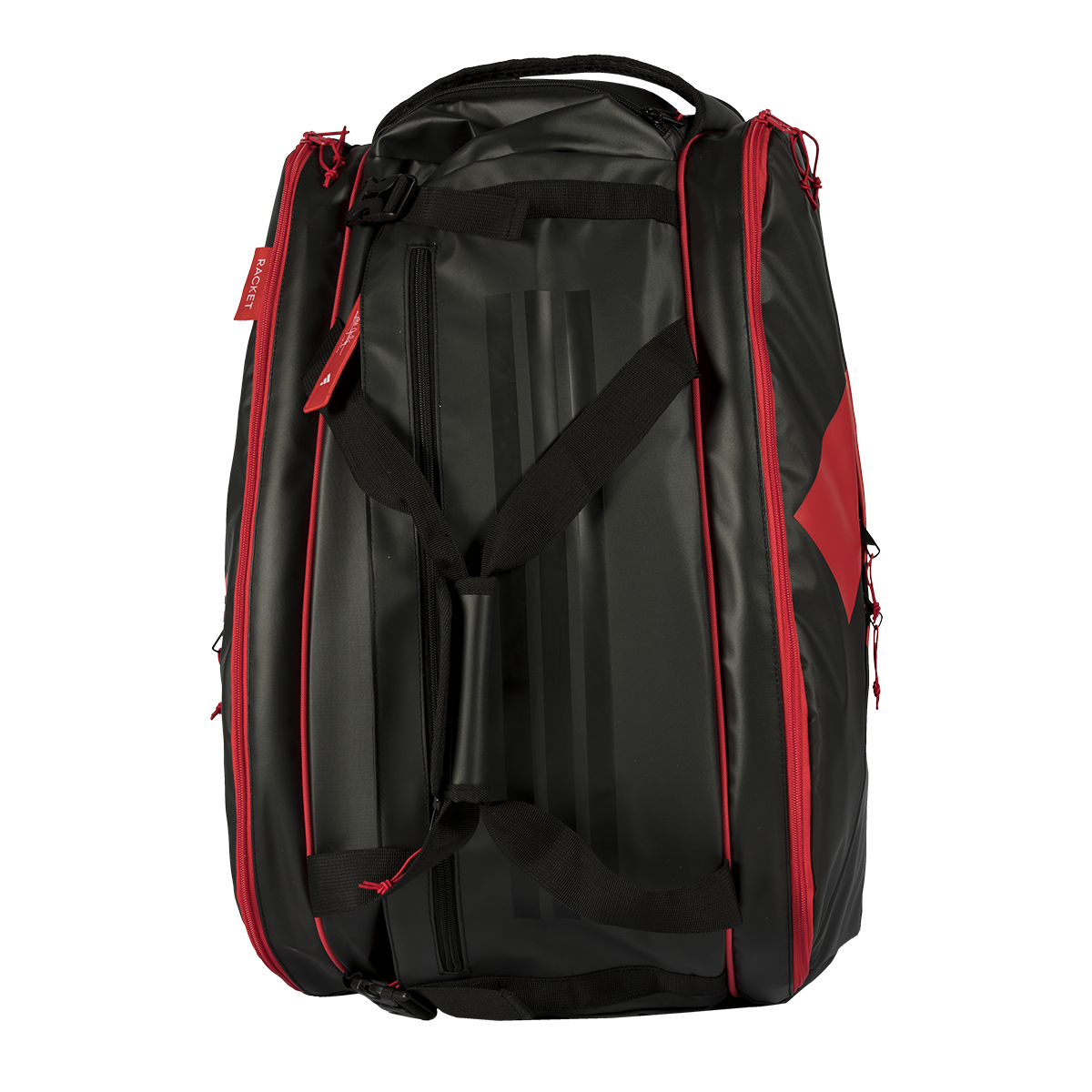 adidas Multigame Black Racket Bag Ale Galán - Black/Red 2026