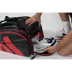 adidas Multigame Black Racket Bag Ale Galán - Black/Red 2026