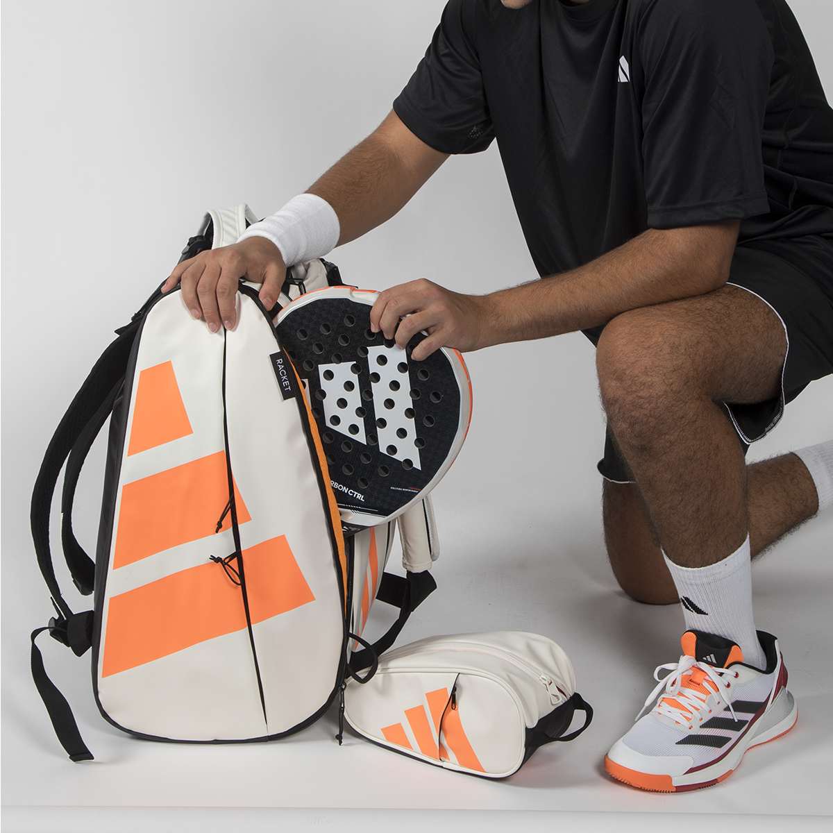 adidas Multigame White Racket Bag 2026