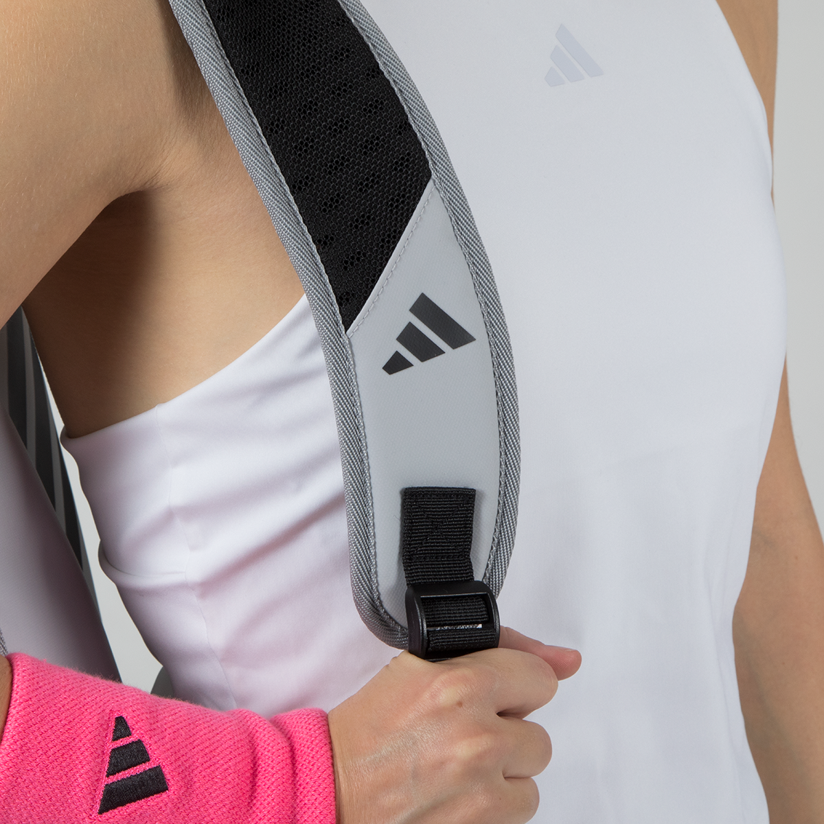 Adidas Racket Bag Protour Offwhite 3.4