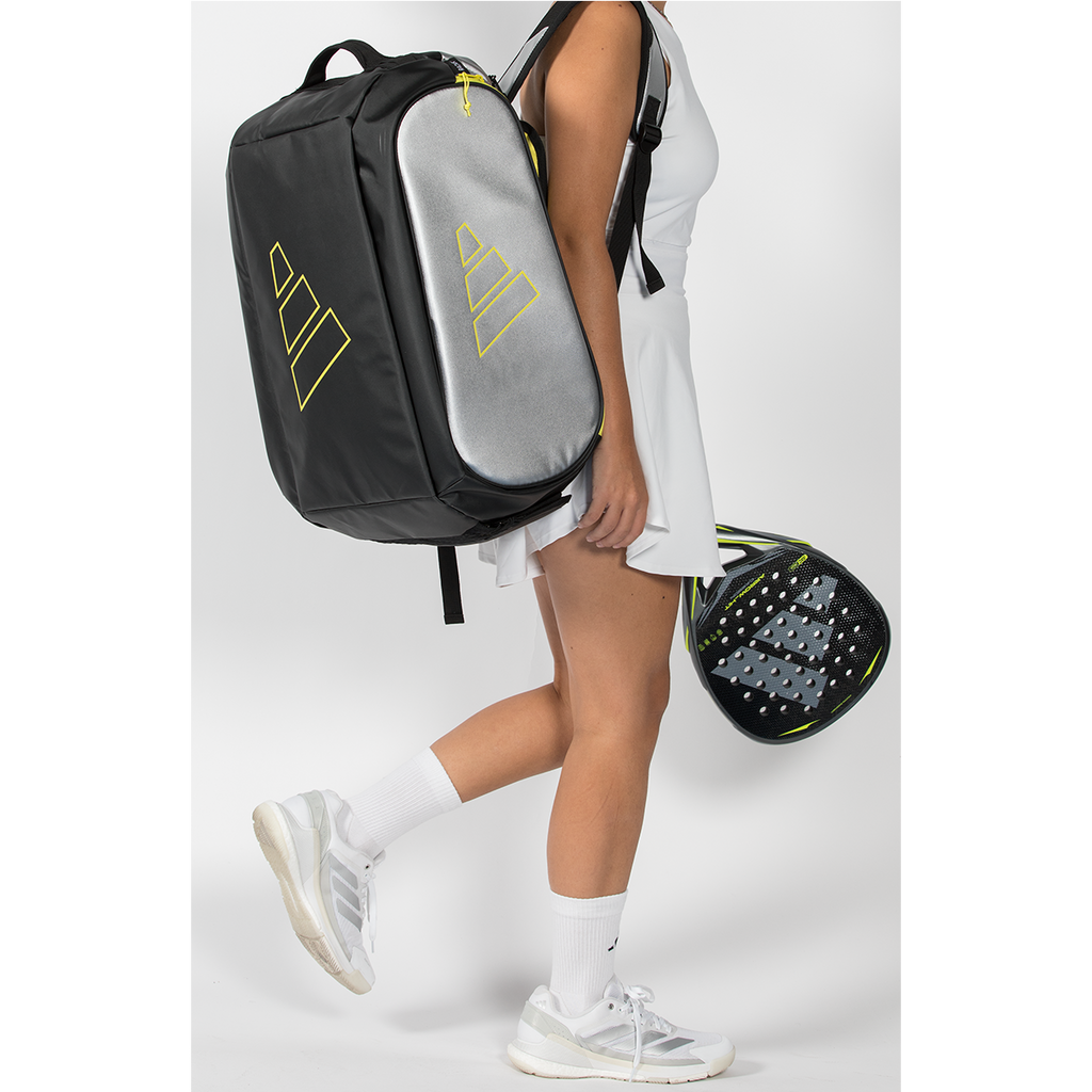 adidas Pro Tour Silver Racquet Bag 2026