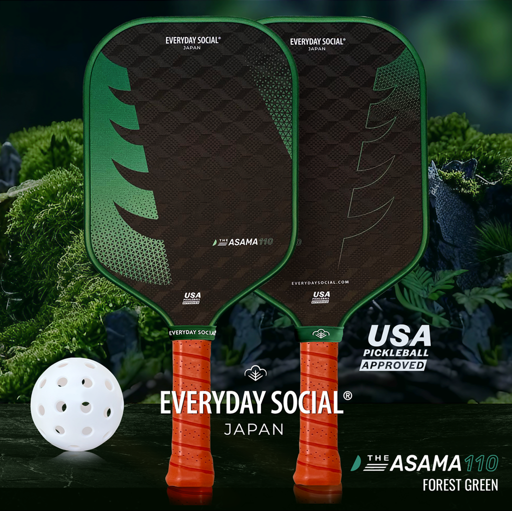 Everyday Social - THE ASAMA 110 18K Carbon - Forest Green (16mm)