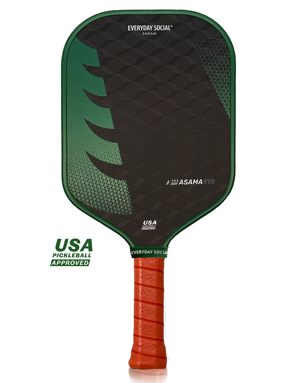 Everyday Social - THE ASAMA 110 18K Carbon - Forest Green (16mm)