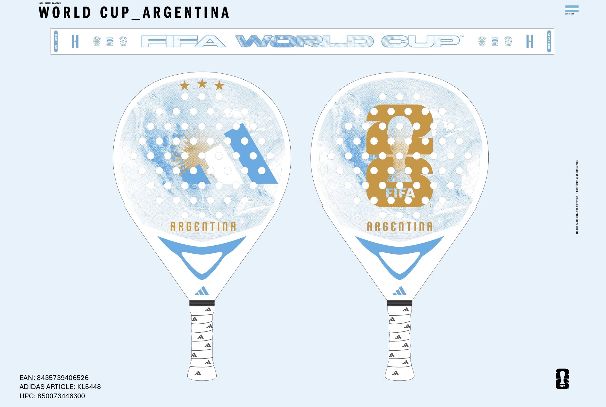 Adidas Argentina World Cup 2026 Limited Edition