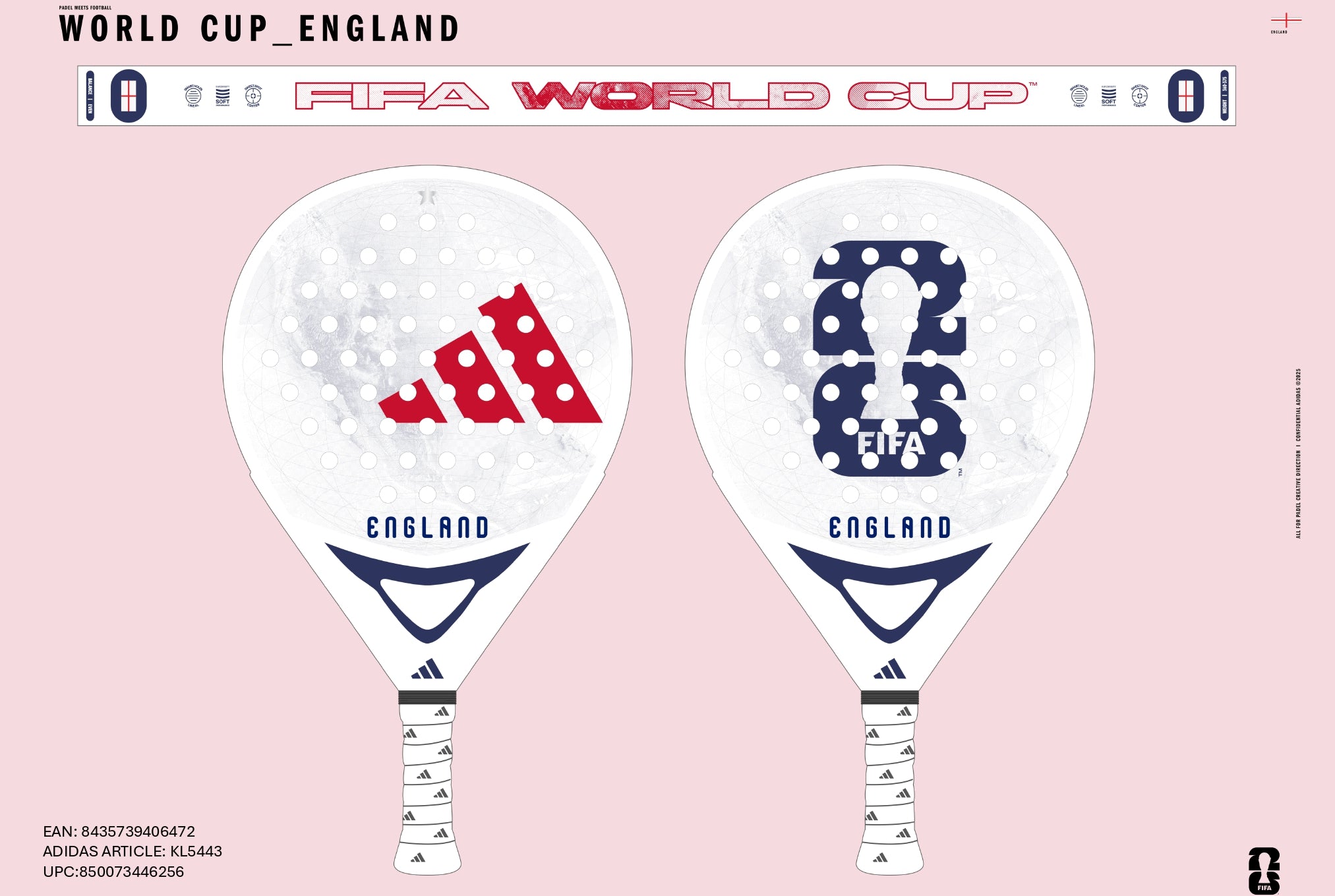 Adidas England World Cup 2026 Limited Edition