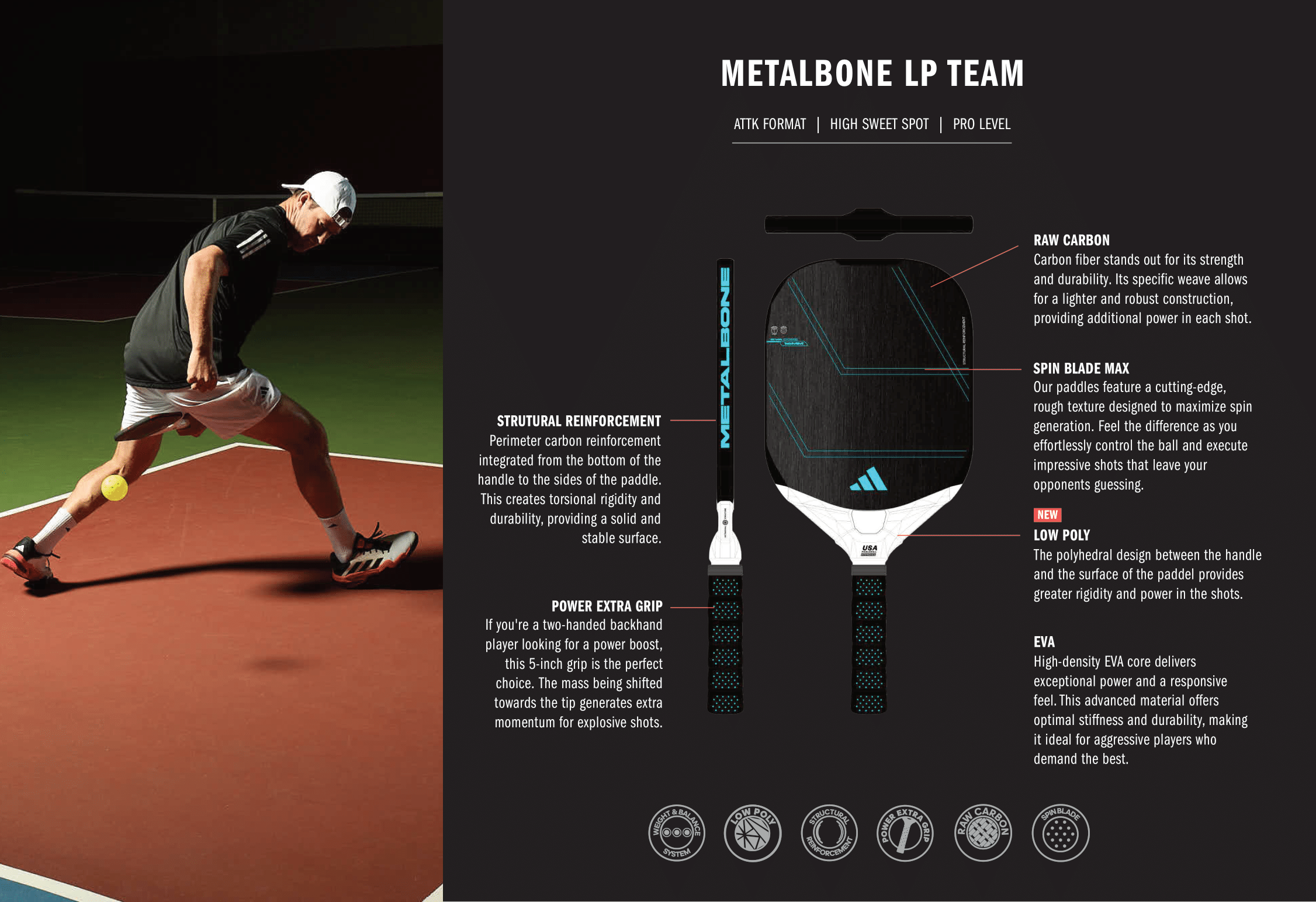 Adidas Metalbone LP Team (PB)
