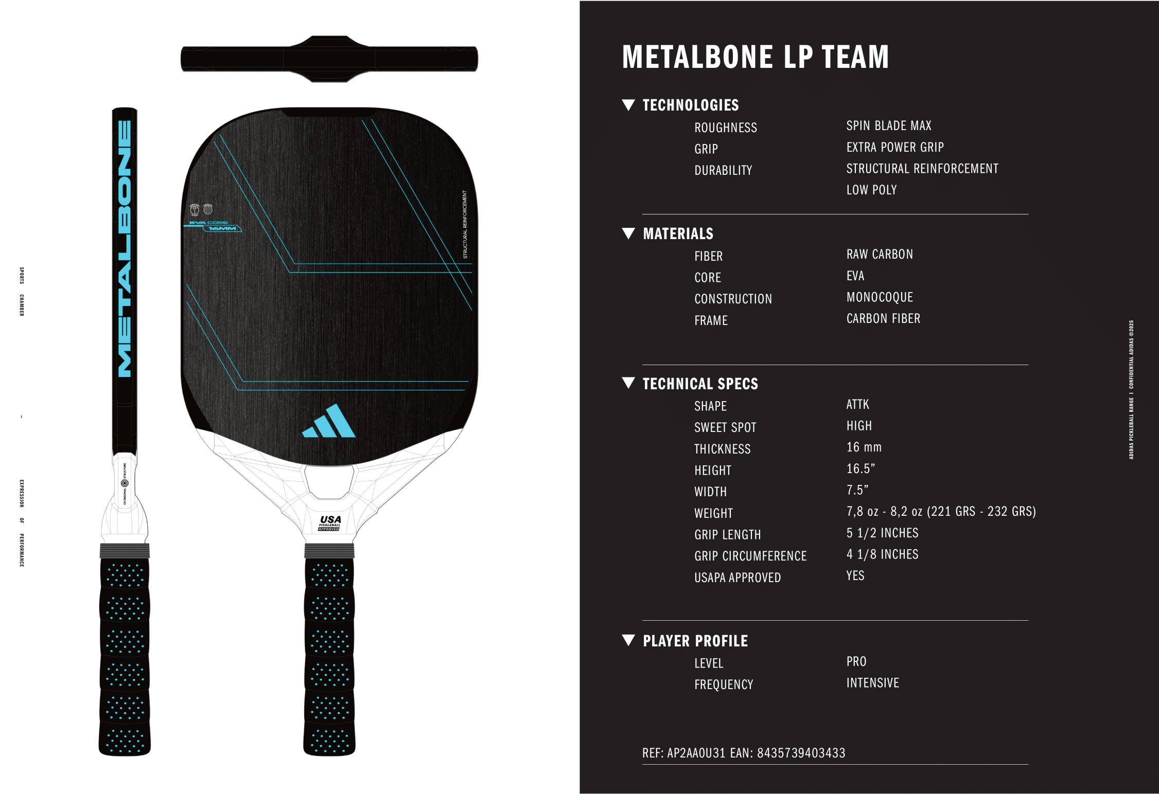 Adidas Metalbone LP Team (PB)