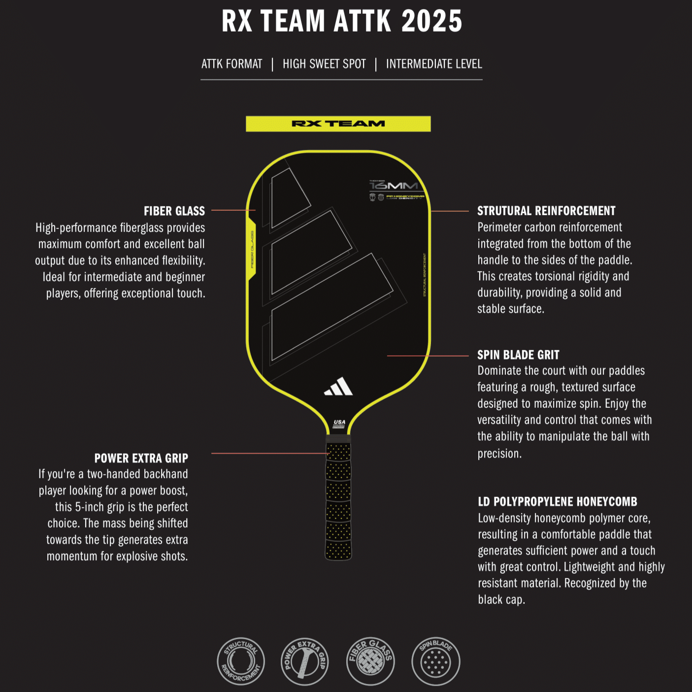 Adidas RX Team ATTK 2025 (PB)