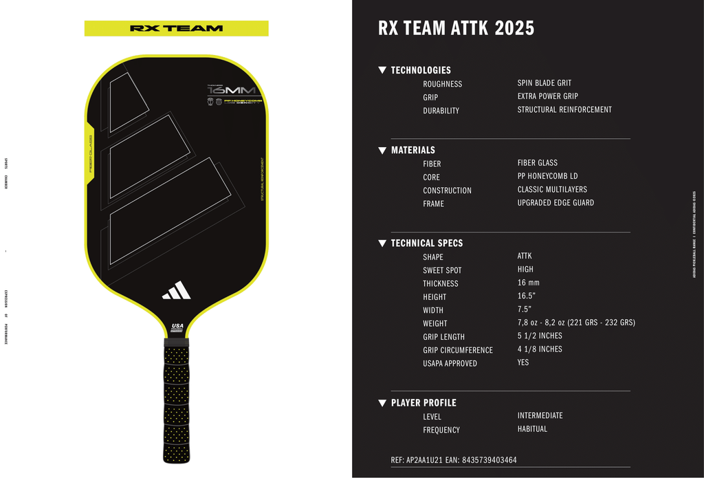 Adidas RX Team ATTK 2025 (PB)
