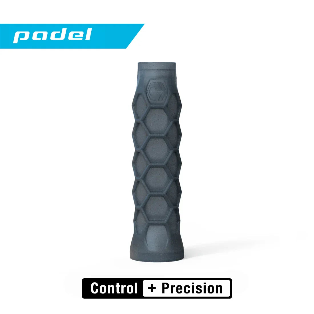 Padel Carbon Grip - Stiff Feel - Charcoal