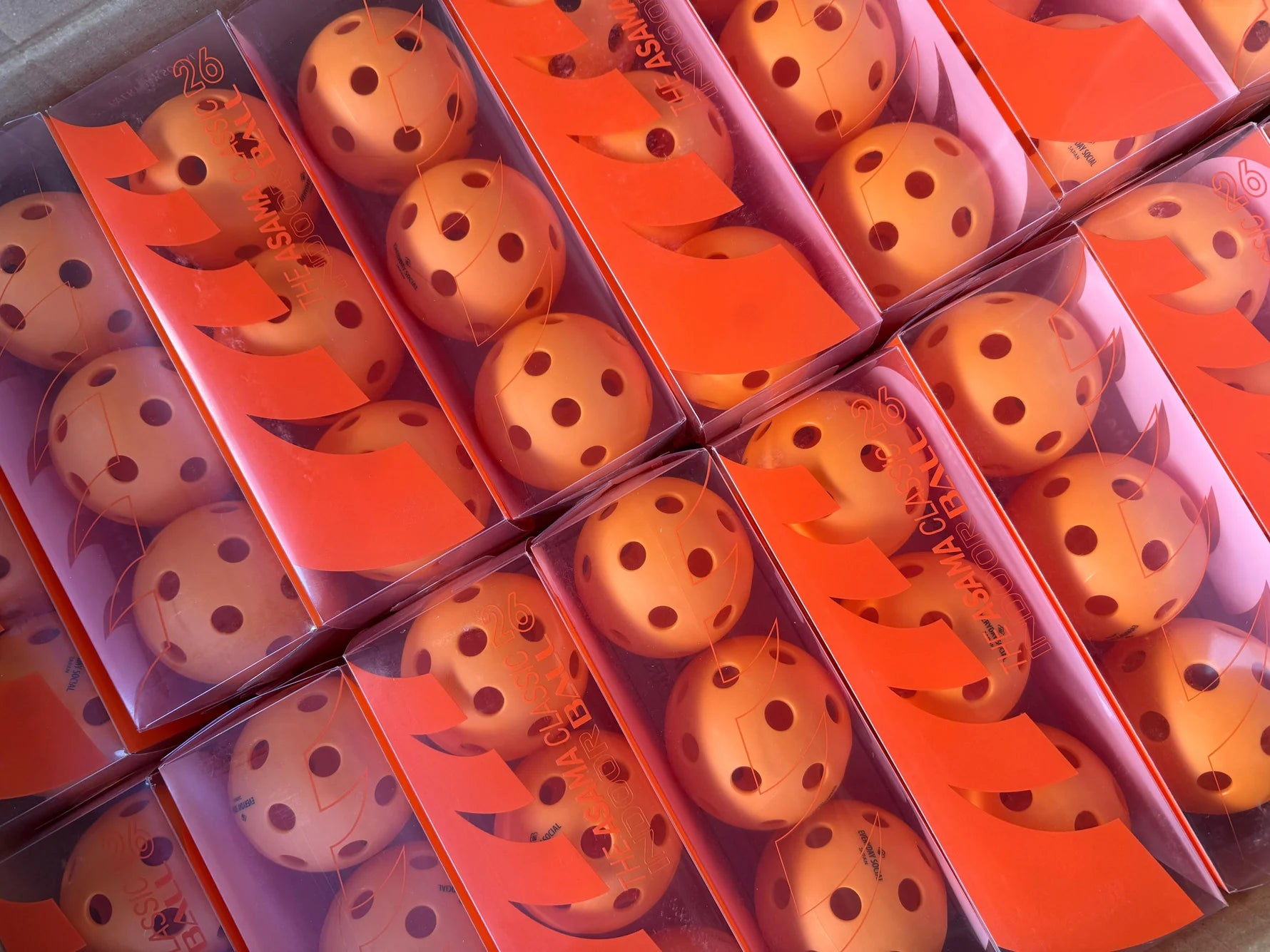 Everyday Social - THE ASAMA CLASSIC Orange (Indoor) 3 Ball Set