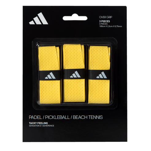 Adidas - Set of 3 Padel/Pickleball/Beach Tennis Overgrip (Black